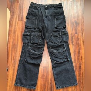 Jaded London Voltage Cargo Jeans